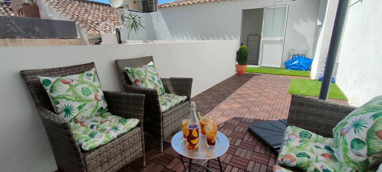 Historic Center Private Terrace Apartment Malaga Bagian luar foto