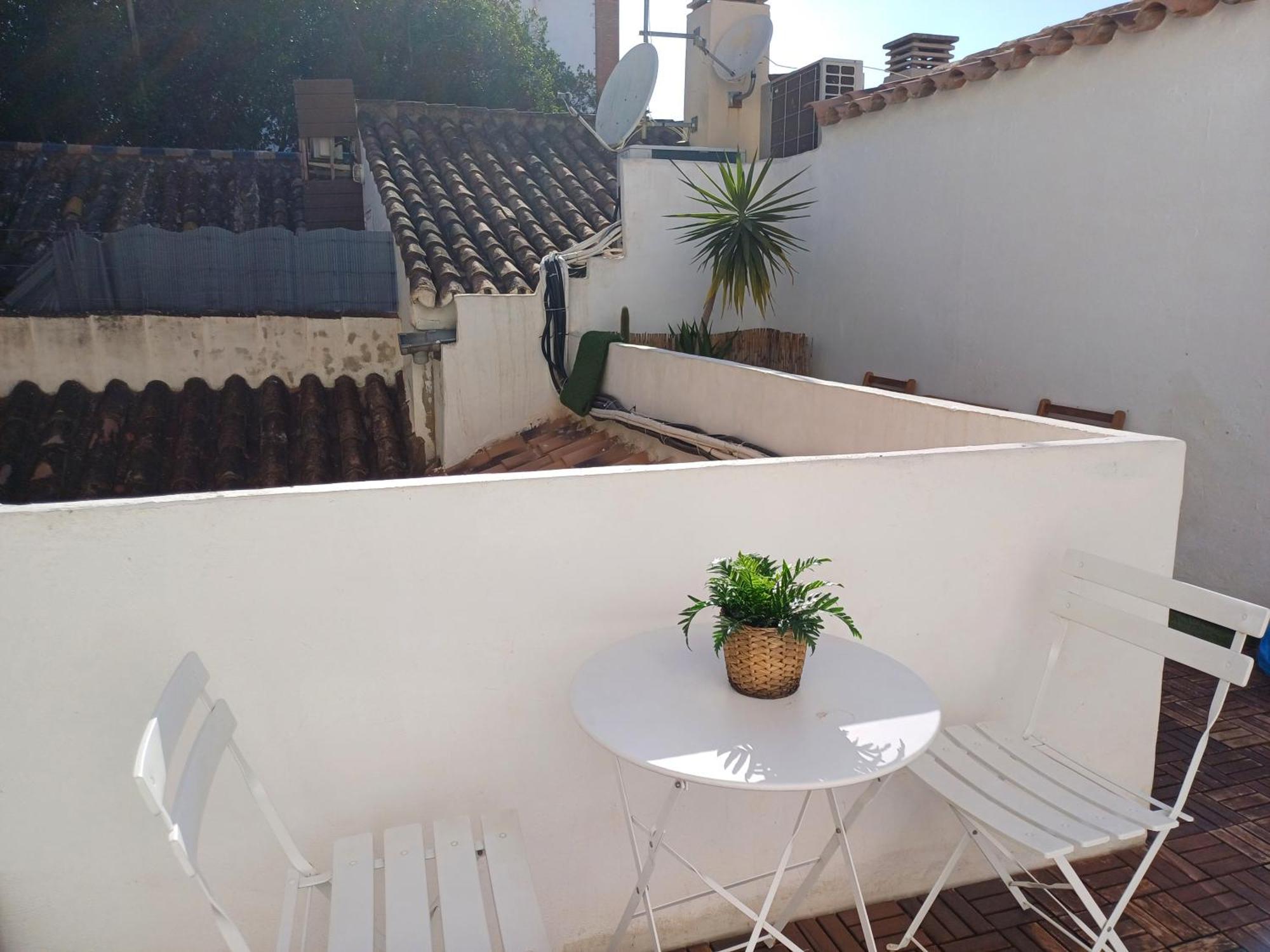 Historic Center Private Terrace Apartment Malaga Bagian luar foto