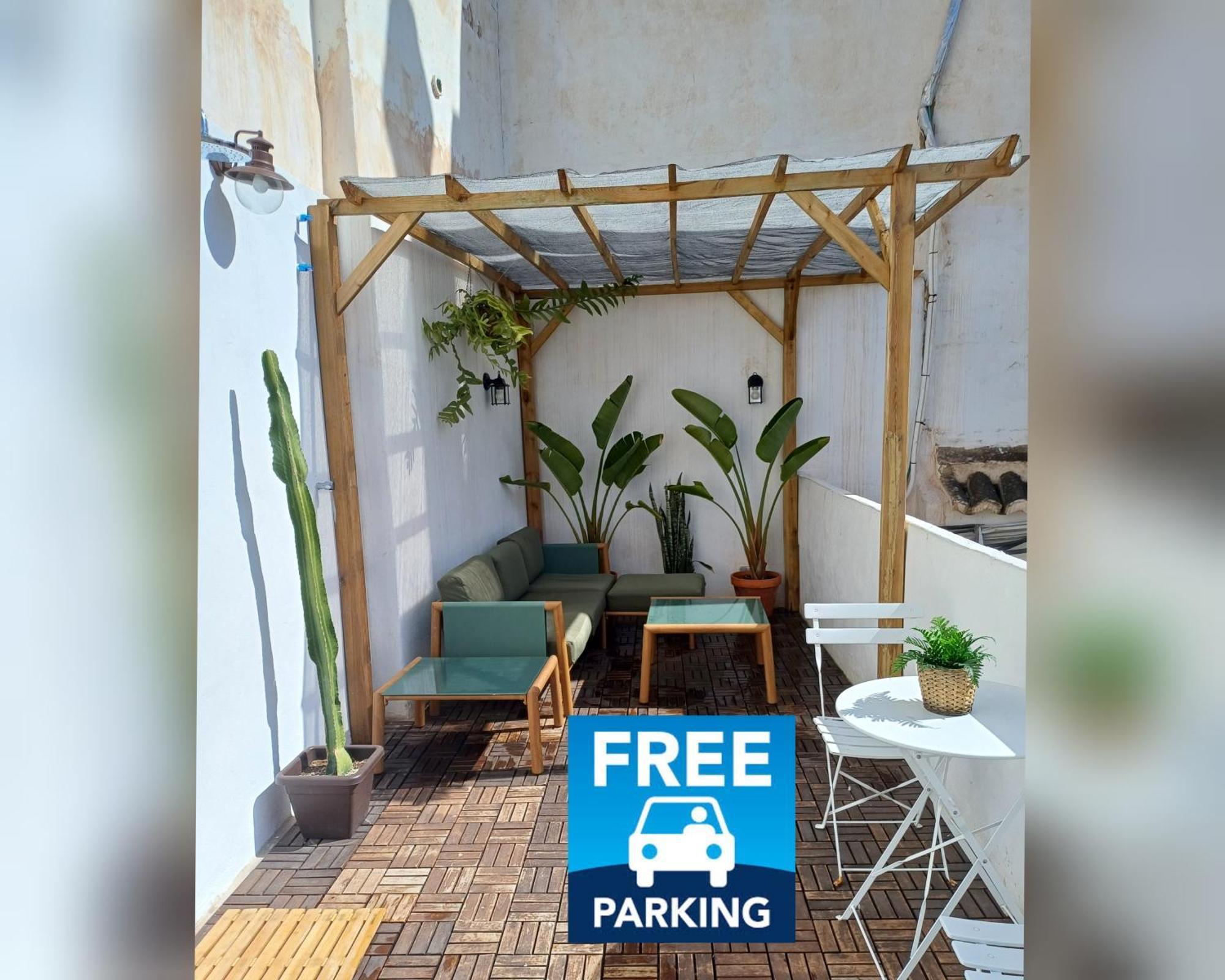 Historic Center Private Terrace Apartment Malaga Bagian luar foto